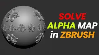 Исправление альфа-карт в ZBrush: предотвращение проблем с выцветанием