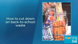 How to cut down on back-to-school waste