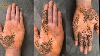 Easy stylish Mehendi Design| simple Front Hand Mehendi Design|#hennadesign 