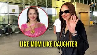 Esha Deol Spotted Flying Out of Mumbai