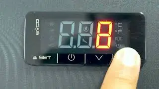 Converting &deg;C to &deg;F units in freezer Reach-In With EVCO controller