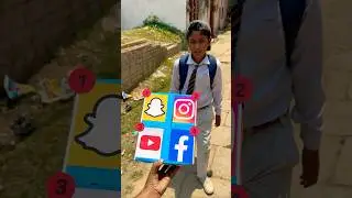 Aapko kon sa App Pasand hai 🥰 #snapchat #instagram #youtubeshorts #facebook #shorts
