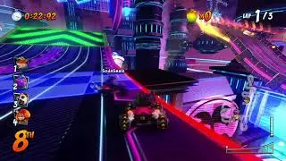 CTR:NF Fastest coin grinding method 43k in 30mins of wumpa time! (patched)