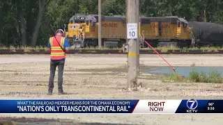 'Nation's only transcontinental rail': What the railroad merger means for Omaha's economy