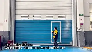 🚀 Vertical Lifting Hard High-Speed Door &ndash; Power. Speed. Precision.