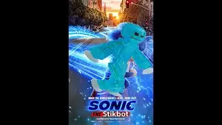 sonic the hedgehog movie trailer but with stikbots
