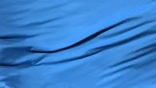 Free Slow Motion Footage: Blue Fabric Ripple