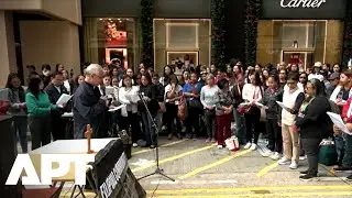 &laquo;Мы едины&raquo;: филиппинцы собрались на трогательную акцию в поддержку жертв пожара в Гонконге | APT