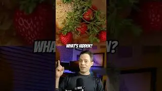 What is Hidden in this FOOD✝️🍓#illusion #bible #god #jesus #christian #faith #shorts