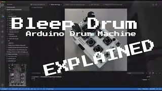 arduino drum machine : the bleep drum explained [schematic + code]