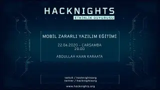 Mobil Zararlı Yazılım Analizi | Abdullah Kaan Karaata