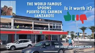 Lets visit the 'WORLD FAMOUS SPOONS' in Lanzarote - come along and check it out with us!