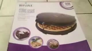 Unboxing Of The Rival 12 in Waffle Maker