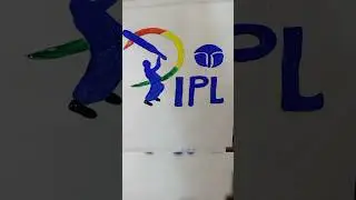IPL drawing 🏏🏏#shorts #drawing #ipl