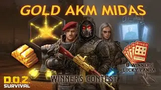 Gold AKM Midas Review (Winner Contest) DOZ Survival : Dawn of Zombie Survival Gameplay