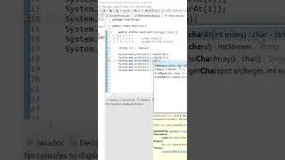 Which method returns a char value at a given index number?