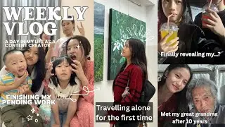 WEEKLY VLOG | Episode 3 | Life of a Content Creator 🧚‍♀️💗
