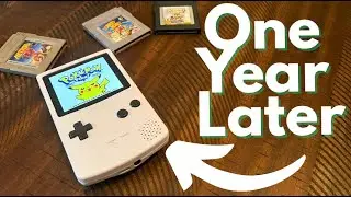 Funny Playing Game Boy Color - 1 Year Later