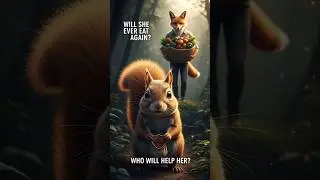 &ldquo;Monkey&rsquo;s Birthday 🎂🐒 | Homeless Squirrel Ignored, Kind Fox Became Her Hero 🦊&rdquo; #home #life #squrrel