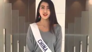 Interview: Miss international China - Liu Xinyue
