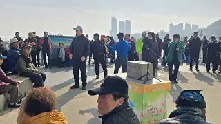 신동은 색소폰 🎷가수 민동식 🎸자갈치 시민 노래자랑 명품 버스킹 🎤 ~^^~