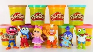 Play Doh Foods for Piggy and Fozzie Bear Making Their Favorite Foods by The Amy Jo Show DCTC