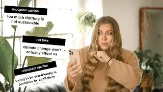 REACTING to🔥 HOT TAKES🔥 about zero waste/environmentalists