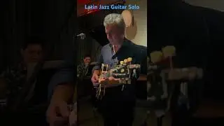 Jazz Guitar Solo   #music #jazz #guitarist Otto&rsquo;s  in Piermont NY. Latin- Jazz band