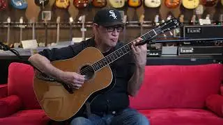 Josh Williams Dreadnought Acoustic Guitar Torrefied Adirondack Spruce Top-Featuring Mark Goldenberg