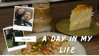 a day in my life | school errands, eating out & gym