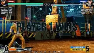 THE KING OF FIGHTERS XV_ SHINGO TOD COMBO 25 HITS (no blue Max)