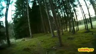 FPV Mini Quad racing and crashing :-) Mobius ActionCam HD1080