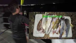 PESCA Y COCINA  DE BAGRES FRITOS ,🎣🫕 COSTANERA DE CORRIENTES, PESCA NOCTURNA 🎣