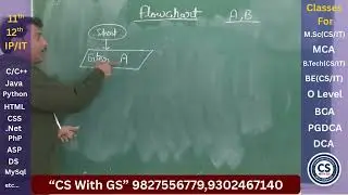 Flowchart Kya Hai |  11th 12th CBSE & ICSE | Programming Ka Pehla Step Flowchart with Examples Hindi