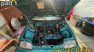 Going Ls V-tec on my EF hatchback!!!
