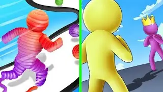 Rope Man Run Vs Giant Rush🟩🟩Walkthrough Android iOS Gameplay GTER44