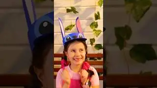 STITCH HAT DIY! 🐾🧢 #shorts #kids