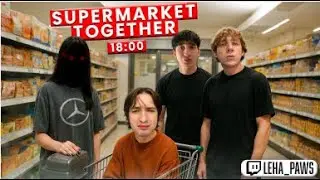 ЛЕХА ПАВС ИГРАЕТ В SUPERMARKET TOGETHER | ft: реджибой , хулиганчег2004