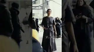 Street style Isabelle at the Altuzarra FW25 New York Fashion Week #fw25  #streetstyle #fashionweek