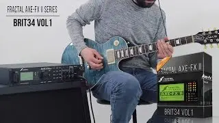 Fractal Patches | Brit34 vol1 for Axe-Fx II Series | Playthrough (Marshall JCM800 #34 Mod)