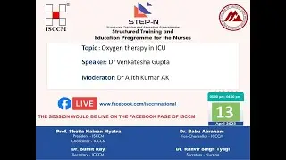 STEP N SESSION : Oxygen therapy in ICU