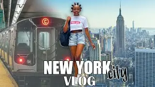 Vlog:First Time In New York City!/Subway/Shopping