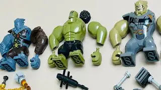 5 Minutes With Me Assemble Lego Superhero Models Hulk & Cull Obsidian. Do You Like Hulk ?