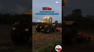 35 ha Jaki zestaw do bronowania wybierasz💪🔥#agro #agriculture #bronowanie