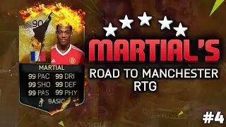 Fifa 16 Martials Road to Manchester Episode 4 FIRST TIME USING IN FORM MARTIAL!