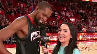 Kevin Durant PostGame Interview | Phoenix Suns vs Houston Rockets