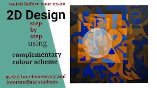 HOW TO COLOUR A 2D DESIGN USING Complementary Colours