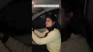 Driving Test Ka Sabse Epic Fail 😂🚗#ytshorts #shorts #drivingtest #funnycouple #couplecomedy #fyp #yt