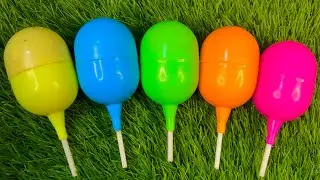 🍭Learn Colors with Lollipops and Sweets | Bright ASMR Yummy Rainbow Lollipops ASMR