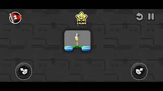 Super Flappy Golf | Hole 2 (Portal Lab, Ghost Flag, 1 Flap)